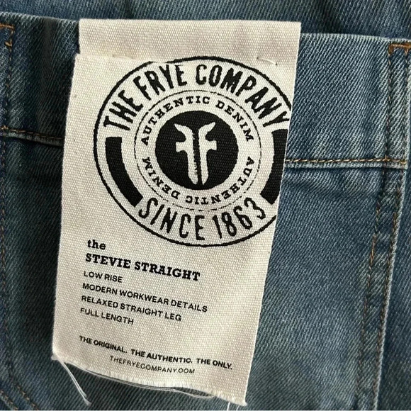 Frye The Stevie Straight Low Rise Jeans - Picture 5 of 13
